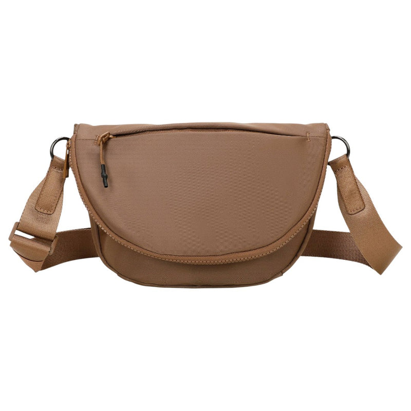 Brown Nylon Bum Fanny Bag